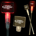 9" Red Square Light-Up Cocktail Stirrers